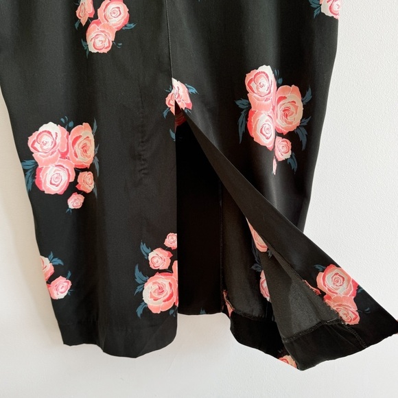 ONE TEASPOON • Quartermaster Kimono Shirtdress in Khaki Floral - Picture 12 of 16